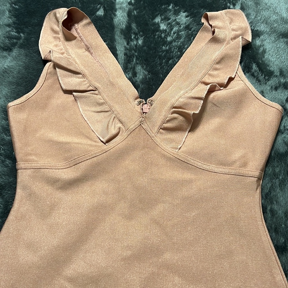 Pink Fitted Dress - Picture 2 of 5
